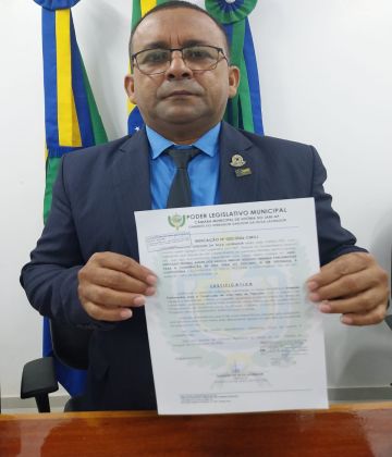 MATÉRIA APRESENTADA EM PLENÁRIO PELO VEREADOR IZAELSON DA SILVA  - PDS