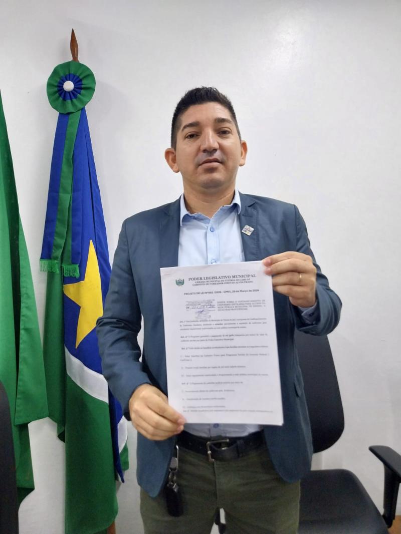 MATÉRIA APRESENTADA EM PLENÁRIO PELO VEREADOR JOSIVAN ALVES PRADO - MDB- 2026